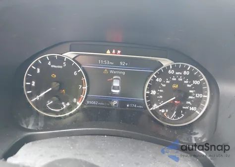 2019 Nissan Altima 2.5 Sv z USA, uszkodzony, nr VIN 1N4BL4DV5KC104987